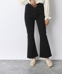 JEANASIS | ピンタックフレアデニムパンツ/933456(デニムパンツ)