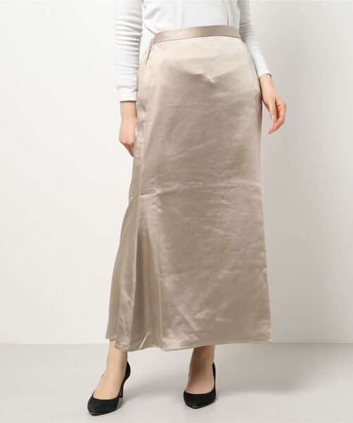 HONEYSUCKLE ROSE（ハニーサックルローズ）の「【HONEYSUCKLE ROSE】マーメイドスカート（スカート・レディース・ベージュ/グレー/ライトピンク・M/L）」の18枚目の写真