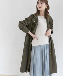 URBAN RESEARCH ROSSO | ウエストギャザーフードロングコート(その他アウター)