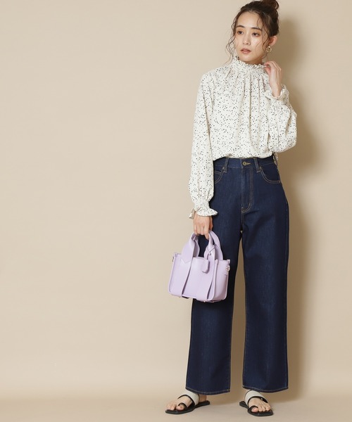 セール ハイウエストワイドデニム デニムパンツ N N Natural Beauty Basic エヌエヌナチュラルビューティーベーシック のファッション通販 Zozotown