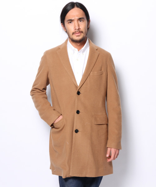 BEAMS(ビームス)の「◎BEAMS / ニット チェスターコート(チェスターコート・メンズ・ブラウン系その他/ワイン/ネイビー・LARGE/SMALL/MEDIUM/X-LARGE)」の22枚目の写真