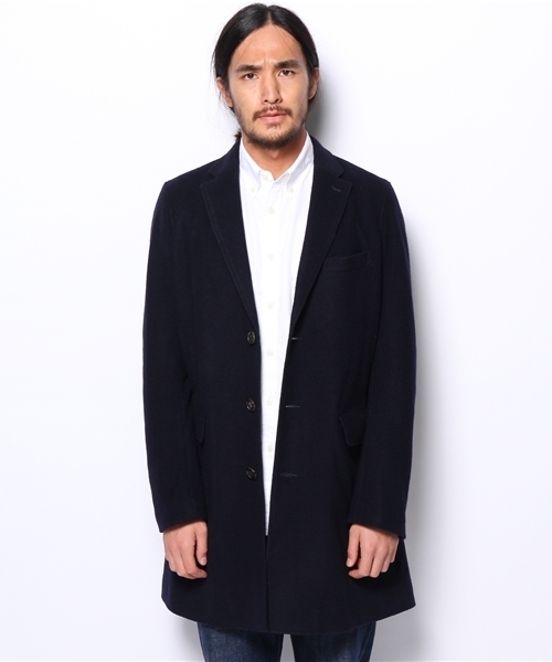 BEAMS(ビームス)の「◎BEAMS / ニット チェスターコート(チェスターコート・メンズ・ブラウン系その他/ワイン/ネイビー・LARGE/SMALL/MEDIUM/X-LARGE)」の12枚目の写真