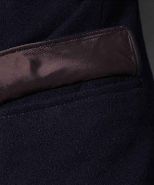 BEAMS(ビームス)の「◎BEAMS / ニット チェスターコート(チェスターコート・メンズ・ブラウン系その他/ワイン/ネイビー・LARGE/SMALL/MEDIUM/X-LARGE)」の16枚目の写真