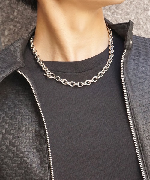 セール】SBG ステンレスケーブルチェーンネックレス（ネックレス