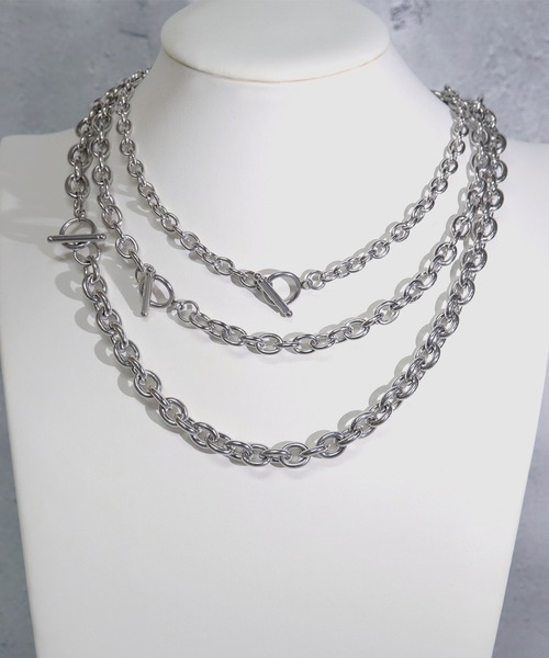 SBG（エスビー）の「SBG 金属アレルギー対応 メンズ ステンレスケーブルチェーンネックレス（ネックレス・メンズ・シルバー/シルバー系その他7/シルバー系その他4/シルバー系その他5/シルバー系その他2/シルバー系その他6/シルバー系その他/シルバー系その他3・M/S/L/40cm/45cm/50cm）」の16枚目の写真