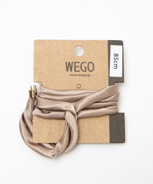 WEGO(ウィゴー)の「WEGO/ワイヤーポニー(ヘアゴム・レディース・グリーン/ライトピンク/ベージュ/ナチュラル/ライトパープル/オフホワイト・FREE)」の14枚目の写真