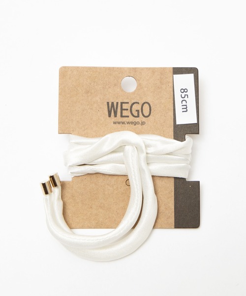 WEGO(ウィゴー)の「WEGO/ワイヤーポニー(ヘアゴム・レディース・グリーン/ライトピンク/ベージュ/ナチュラル/ライトパープル/オフホワイト・FREE)」の15枚目の写真