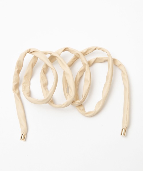 WEGO(ウィゴー)の「WEGO/ワイヤーポニー(ヘアゴム・レディース・グリーン/ライトピンク/ベージュ/ナチュラル/ライトパープル/オフホワイト・FREE)」の8枚目の写真