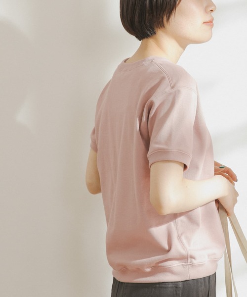 FORK&SPOON（フォークアンドスプーン）の「FORK&SPOON　ヘビーウェイトショートスリーブTシャツ（Tシャツ/カットソー・レディース・グリーン系その他/ピンク系その他/オフホワイト/ネイビー・ONE）」の16枚目の写真