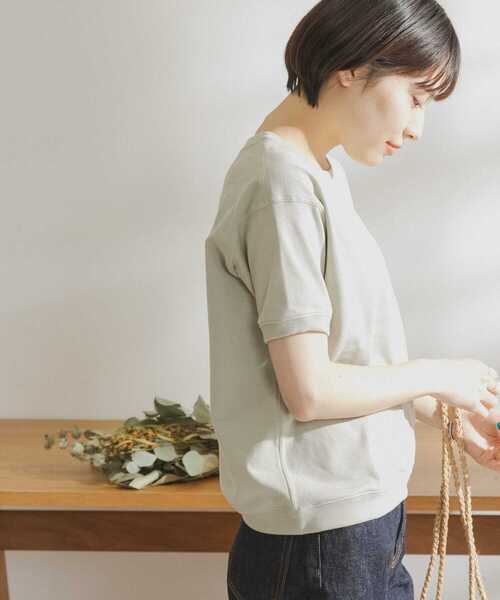 FORK&SPOON（フォークアンドスプーン）の「FORK&SPOON　ヘビーウェイトショートスリーブTシャツ（Tシャツ/カットソー・レディース・グリーン系その他/ピンク系その他/オフホワイト/ネイビー・ONE）」の19枚目の写真