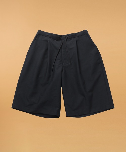 ADAM ET ROPE'(アダムエロペ)の「【吸水速乾/超軽量】ルーズイージーバギーショーツ/セットアップ対応(その他パンツ・メンズ・ブラック・S/M/L/XL/XS)」の1枚目の写真