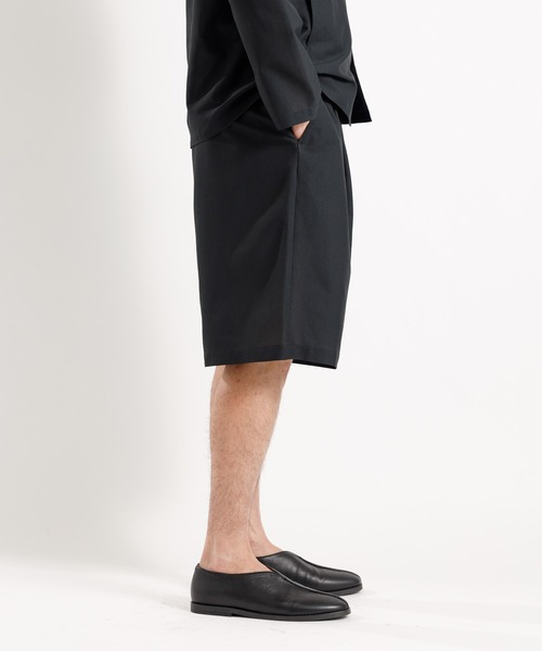 ADAM ET ROPE'(アダムエロペ)の「【吸水速乾/超軽量】ルーズイージーバギーショーツ/セットアップ対応(その他パンツ・メンズ・ブラック・S/M/L/XL/XS)」の10枚目の写真