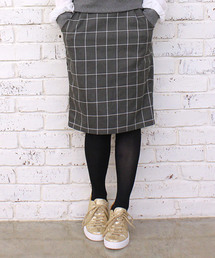 mystic | 格子柄タイトスカート(スカート)