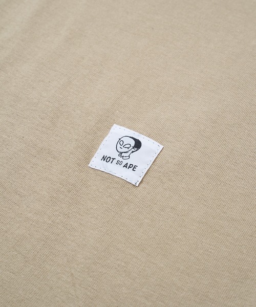 Not So Ape（ノットソーエイプ）の「Not so ApeグラフィックTシャツ（Tシャツ/カットソー・メンズ・ホワイト/ベージュ・FREE）」の18枚目の写真