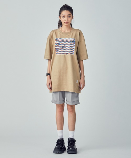 Not So Ape（ノットソーエイプ）の「Not so ApeグラフィックTシャツ（Tシャツ/カットソー・メンズ・ホワイト/ベージュ・FREE）」の19枚目の写真