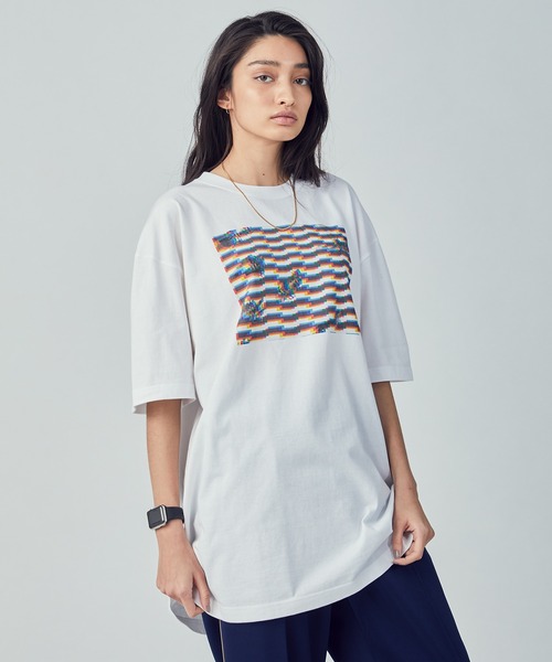 Not So Ape（ノットソーエイプ）の「Not so ApeグラフィックTシャツ（Tシャツ/カットソー・メンズ・ホワイト/ベージュ・FREE）」の22枚目の写真