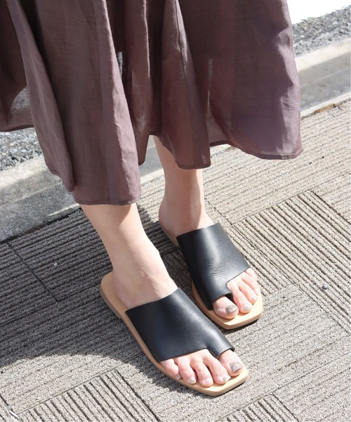 SOL SANA（ソルサナ）の「【SOL SANA/ソル サナ】 トングサンダル◆（サンダル・レディース・ブラック/ベージュ・38/36/37）」の5枚目の写真