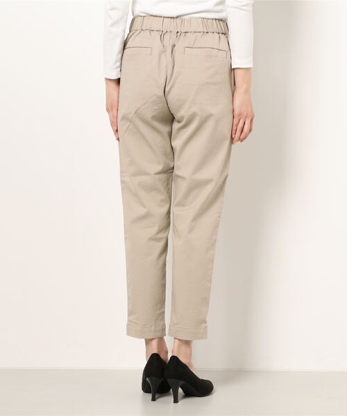 PUAL CE CIN（ピュアルセシン）の「JAPAN MADE／日本製　ストレッチスリムパンツ（その他パンツ・レディース・ホワイト/ベージュ/ブラック/ナチュラル・FREE）」の5枚目の写真