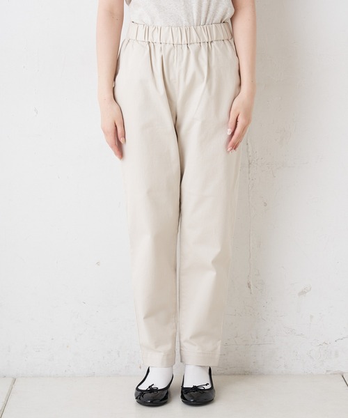 PUAL CE CIN（ピュアルセシン）の「JAPAN MADE／日本製　ストレッチスリムパンツ（その他パンツ・レディース・ホワイト/ベージュ/ブラック/ナチュラル・FREE）」の21枚目の写真