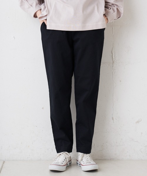 PUAL CE CIN（ピュアルセシン）の「JAPAN MADE／日本製　ストレッチスリムパンツ（その他パンツ・レディース・ホワイト/ベージュ/ブラック/ナチュラル・FREE）」の17枚目の写真