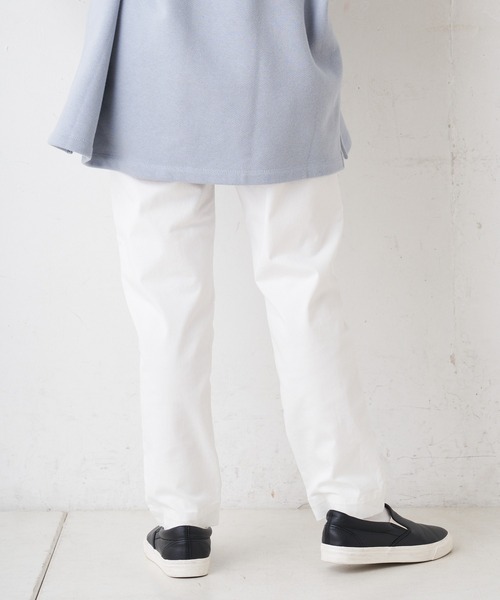 PUAL CE CIN（ピュアルセシン）の「JAPAN MADE／日本製　ストレッチスリムパンツ（その他パンツ・レディース・ホワイト/ベージュ/ブラック/ナチュラル・FREE）」の10枚目の写真