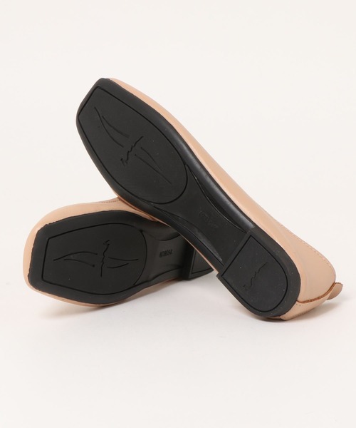 LAC-VERT(ラック・ヴェール)の「【LAC VERT/ラック・ヴェール】ベーシックフラットシューズ(バレエシューズ・レディース・ブラック/ベージュ/ホワイト・L/S/M)」の5枚目の写真