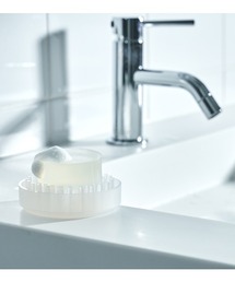 +d | TsunTsun ミニ ソープディッシュ ホワイト(バス/トイレグッズ)