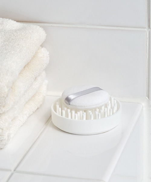 +d（プラスディー）の「TsunTsun ミニ ソープディッシュ ホワイト（バス/トイレグッズ・レディース・その他・FREE）」の6枚目の写真