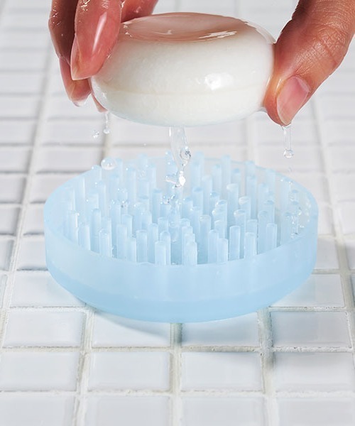 +d（プラスディー）の「TsunTsun ミニ ソープディッシュ ホワイト（バス/トイレグッズ・レディース・その他・FREE）」の5枚目の写真