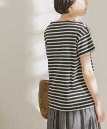 FORK&SPOON | FORK&SPOON　ボートネックボーダーショートスリーブTシャツ(Tシャツ/カットソー)