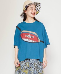 チャイハネ | 【チャイハネ】grn×Amina ショダーTシャツ(Tシャツ/カットソー)