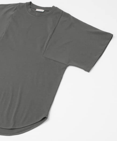 LAATO（ラート）の「LOOSE STITCH T-SHIRTS（Tシャツ/カットソー・レディース・ホワイト/チャコールグレー/オフホワイト・FREE）」の12枚目の写真