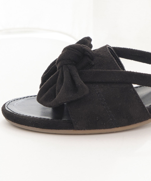 TITTY&CO.（ティティーアンドコー）の「リボンフラットサンダル（サンダル・レディース・ブラック/レッド/マルチ・SMALL/MEDIUM/LARGE）」の14枚目の写真