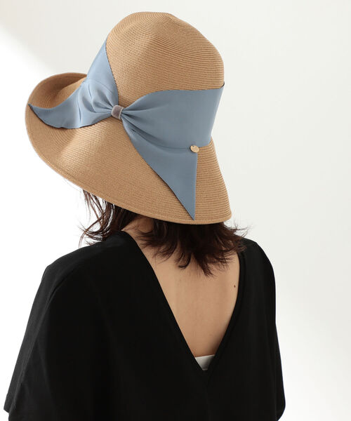 Demi-Luxe BEAMS(デミルクス ビームス)の「Athena New York / Risako ハット NUDE(ハット・レディース・ダークブラウン/ネイビー/サックスブルー/グリーン/アイボリー/モカ/ブラウン系その他/ピンク系その他/ライトピンク/フューシャピンク・ONE SIZE)」の7枚目の写真