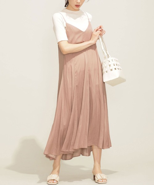 セール Web限定 フリュイドキャミワンピース ワンピース Nano Universe ナノユニバース のファッション通販 Zozotown