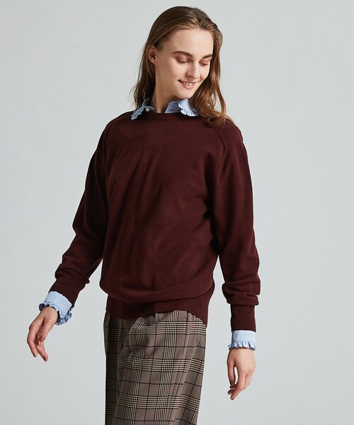 TOMORROWLAND （トゥモローランド）の「プレーンウール クルーネック