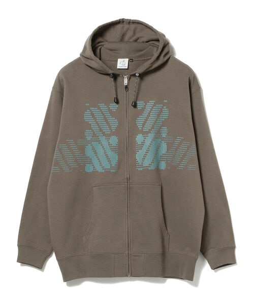 rajabrooke(ラジャブルック)の「rajabrooke / GINGHAM ZIP-UP HOODIE(パーカー・メンズ・ブラウン・LARGE/X-LARGE/XX-LARGE)」の2枚目の写真