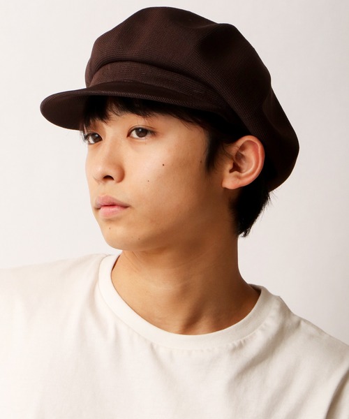 KANGOL(カンゴール)の「Tropic Spitfire スピットファイア キャスケット(キャスケット・レディース・ブラック/ブラウン/ネイビー・M/L)」の3枚目の写真