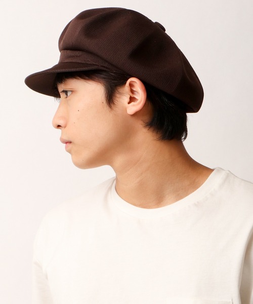 KANGOL(カンゴール)の「Tropic Spitfire スピットファイア キャスケット(キャスケット・レディース・ブラック/ブラウン/ネイビー・M/L)」の8枚目の写真