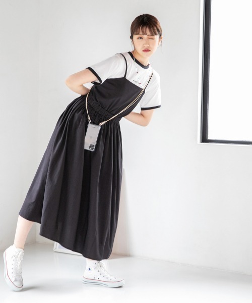 ワンピースバックレースアップキャミワンピース ワンピース Me ミィパーセント のファッション