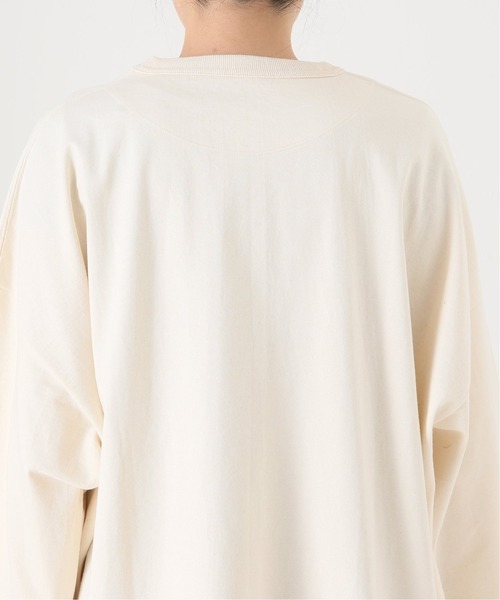 JOURNAL STANDARD LUXE(ジャーナルスタンダード ラックス)の「オーガニックテンジク クルーネックプルオーバー(Tシャツ/カットソー・レディース・ホワイト/ブラック/アイボリー・FREE)」の19枚目の写真