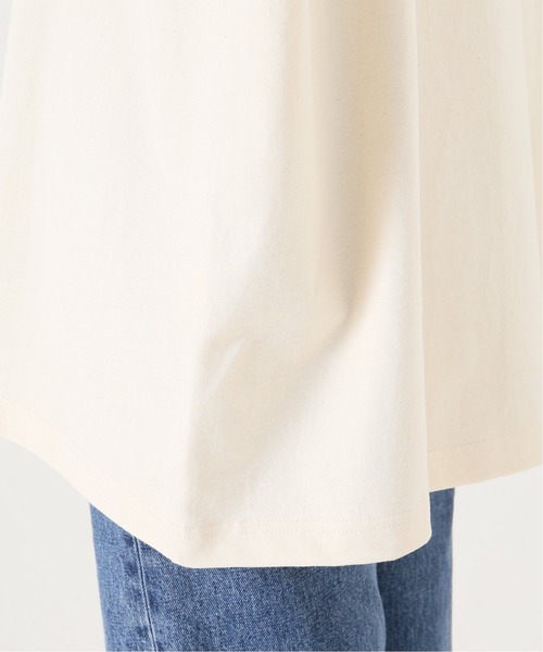 JOURNAL STANDARD LUXE(ジャーナルスタンダード ラックス)の「オーガニックテンジク クルーネックプルオーバー(Tシャツ/カットソー・レディース・ホワイト/ブラック/アイボリー・FREE)」の12枚目の写真