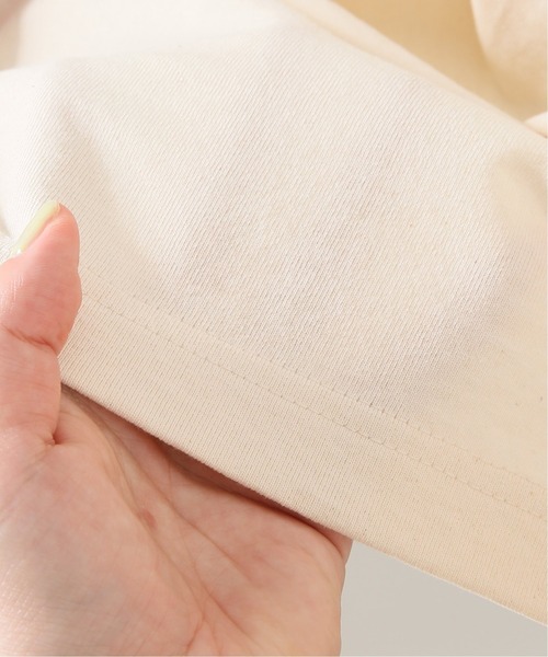 JOURNAL STANDARD LUXE(ジャーナルスタンダード ラックス)の「オーガニックテンジク クルーネックプルオーバー(Tシャツ/カットソー・レディース・ホワイト/ブラック/アイボリー・FREE)」の15枚目の写真