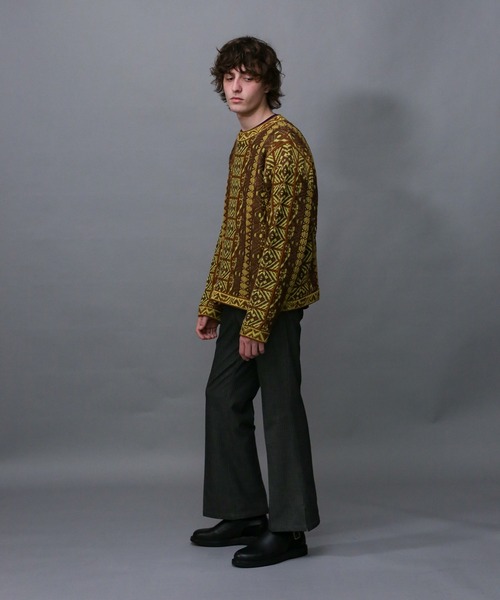 Iroquois（イロコイ）の「7GG COOGI TUCK KNIT（ニット/セーター