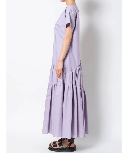 LAGUNAMOON（ラグナムーン）の「ランダムティアードワンピース（ワンピース・レディース・ブラック/カーキ/ラベンダー・SMALL/MEDIUM）」の5枚目の写真
