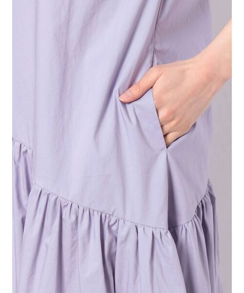 LAGUNAMOON（ラグナムーン）の「ランダムティアードワンピース（ワンピース・レディース・ブラック/カーキ/ラベンダー・SMALL/MEDIUM）」の9枚目の写真