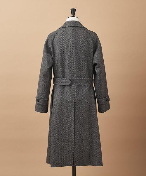 【美品】＜SOVEREIGN（ソブリン）＞ ウール/カシミヤ ベルテッド コート SOVEREIGN（ソブリン）の「＜SOVEREIGN（ソブリン）＞ ウール