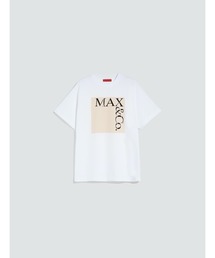 MAX&Co. with SUPERGA ロゴ コットンTシャツ【送料込】 MAX&Co. with SUPERGA ロゴ コットンTシャツ【送料込】 (Max&Co