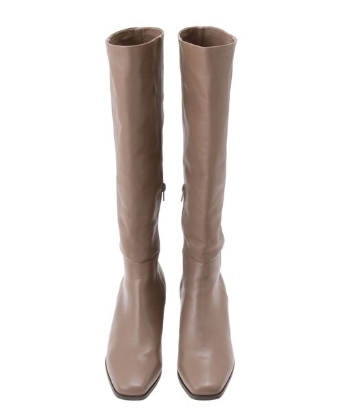 dazzlin（ダズリン）の「ストレートロングブーツ（ブーツ・レディース・ブラック/モカ・MEDIUM/LARGE）」の4枚目の写真