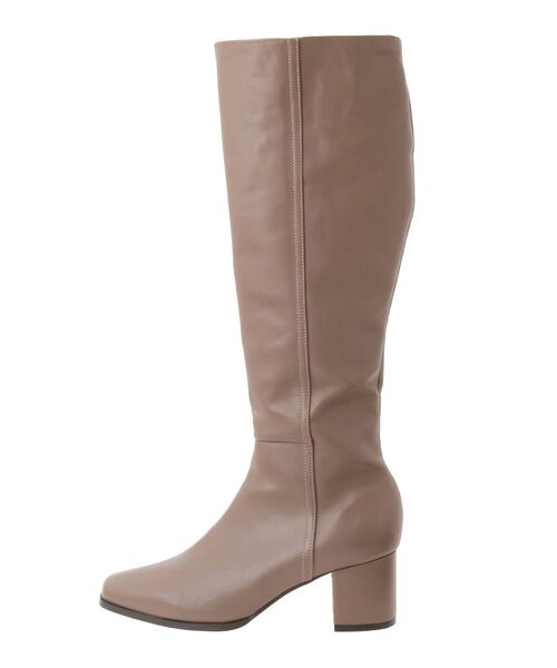 dazzlin（ダズリン）の「ストレートロングブーツ（ブーツ・レディース・ブラック/モカ・MEDIUM/LARGE）」の5枚目の写真